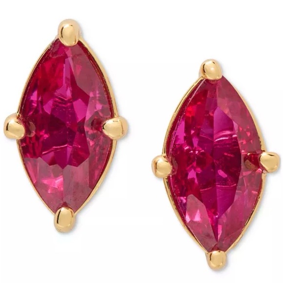 NWT! Kate Spade Signature Solitaire Stud Earrings - Picture 4 of 7